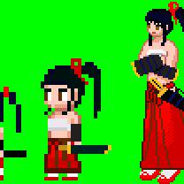 いろんなサイズでブシ子