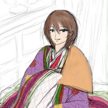 落書き　平安っぽい何か