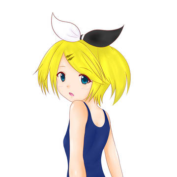 リンちゃんスク水