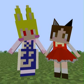 littleMaidMobで藍橙