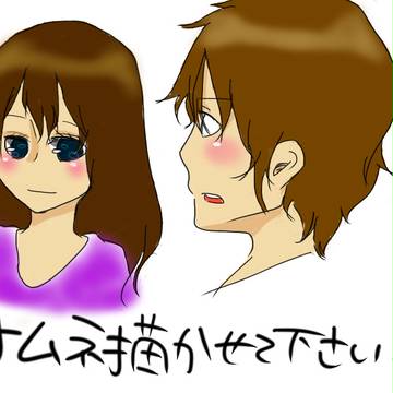 こえ部の募集絵　拡大図
