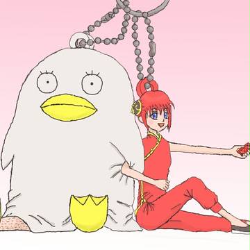 キーホルダーエリー＆神楽ちゃん