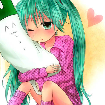 寝起きミクちゃん