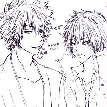 恭弥と慎也で衣装交換。(下書き)