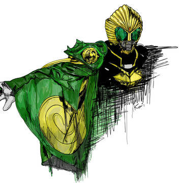 仮面ライダービースト カメレオ