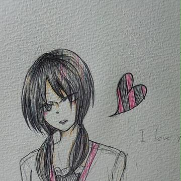 落書き おんなのこ