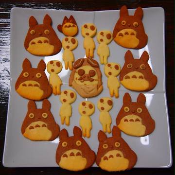 トトロとかのクッキー