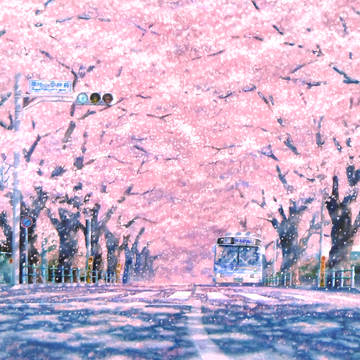 桜道