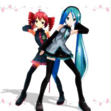 ミクちゃん＆テトちゃん