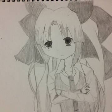 でかリボン娘