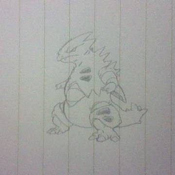 アナログでらくがき