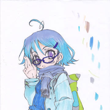 コピックで塗ってみた。