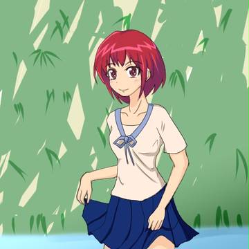 水と太もも