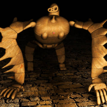 這い寄るロボット兵