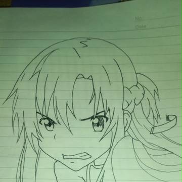 模写:アスナ