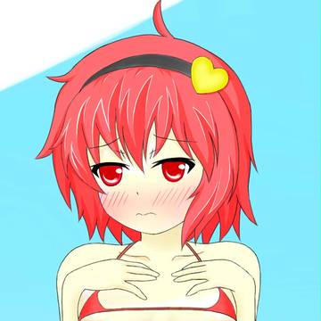 さとりんにマイクロビキニを着てもらいました