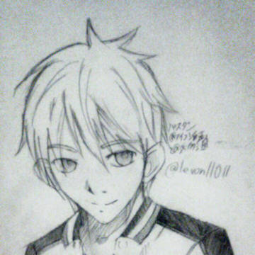 黒子テツヤ　描いてみた