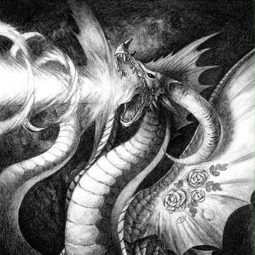 鉛筆ドラゴン・攻撃の瞬間