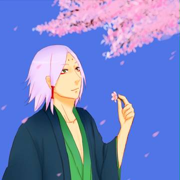 君麻呂と桜