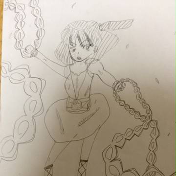 モルさん鉛筆画