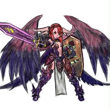 ダークミネルバ　描いてみた