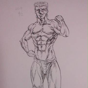 下書きも当たりもつけずペン入れた結果ｗ