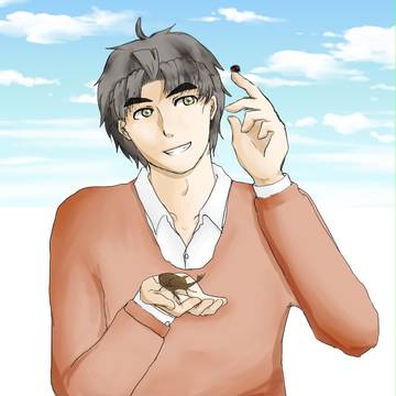 手に持ってるのはう、うん・・・じゃないです・・・。