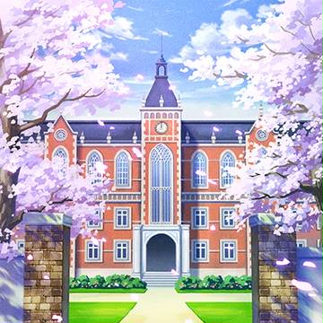 春の学園