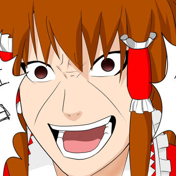 可愛い巫女かと思ったか・・・？