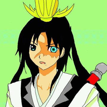 初描き　練白龍