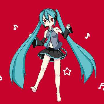 初音ミク　おどる
