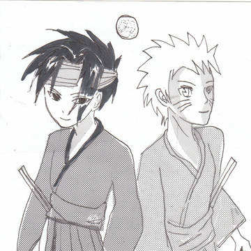 NARUTOナルトとサスケ
