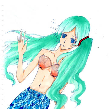人魚ミク☆