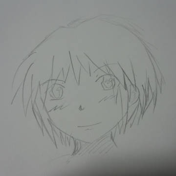 初イラスト@ラクガキ