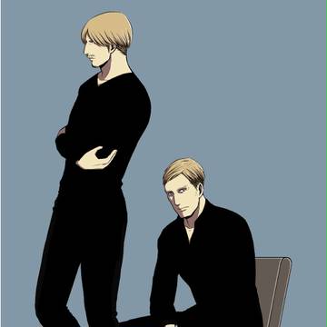 【腐向け】ミケエル落書きと漫画詰め