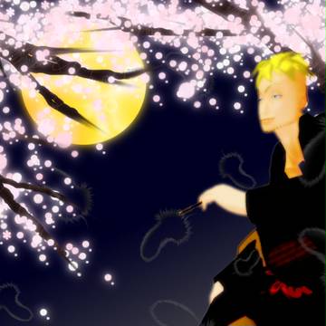 夜桜