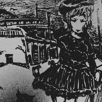 パリっぽい版画