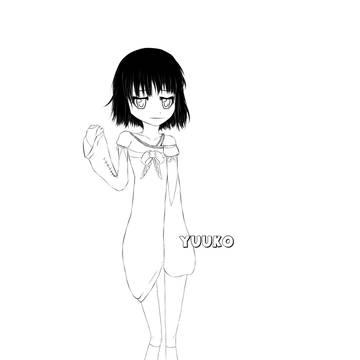 black haired girl