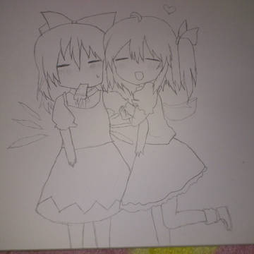 大チル描いた