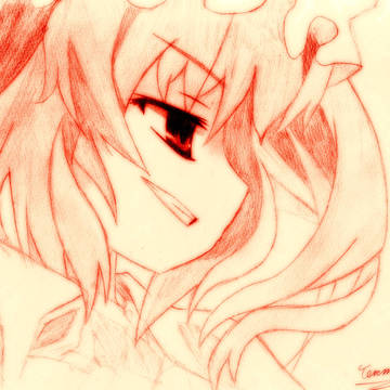 某動画の画像の模写~('∀`)