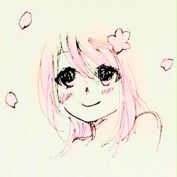 桜の女の子