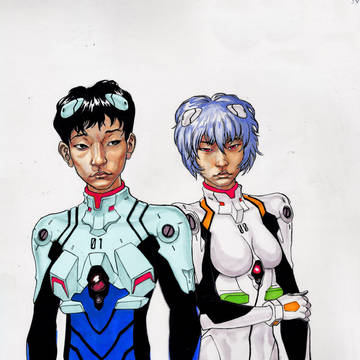 Ikari Shinji & Ayanami Rei