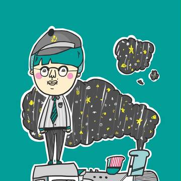 神秘的列車長