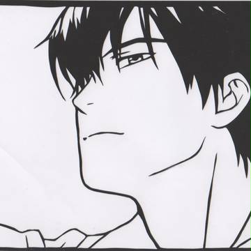 【切り絵】志波勝己２(ときメモGS2)