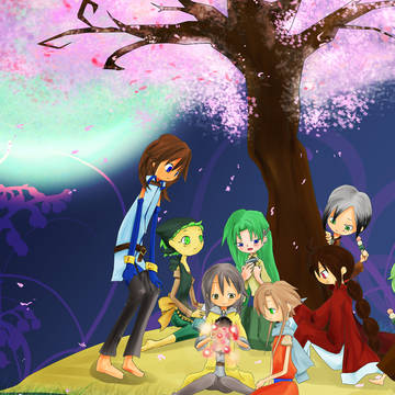 【ボク類】お花見中【交流】