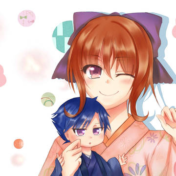 ちび斉さんと主人公ちゃん