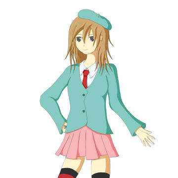 ベレー少女