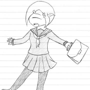 【単眼限定！よその子描き合い企画！】ひずみさん