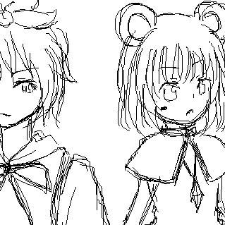 絵チャ。
