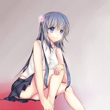 【練習】little red flower